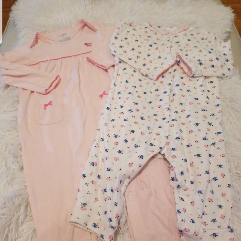 9m Carter's Footless PJs